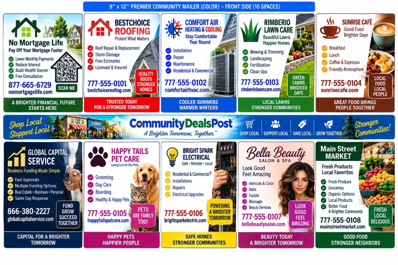 9x12 Premier Mailer Front